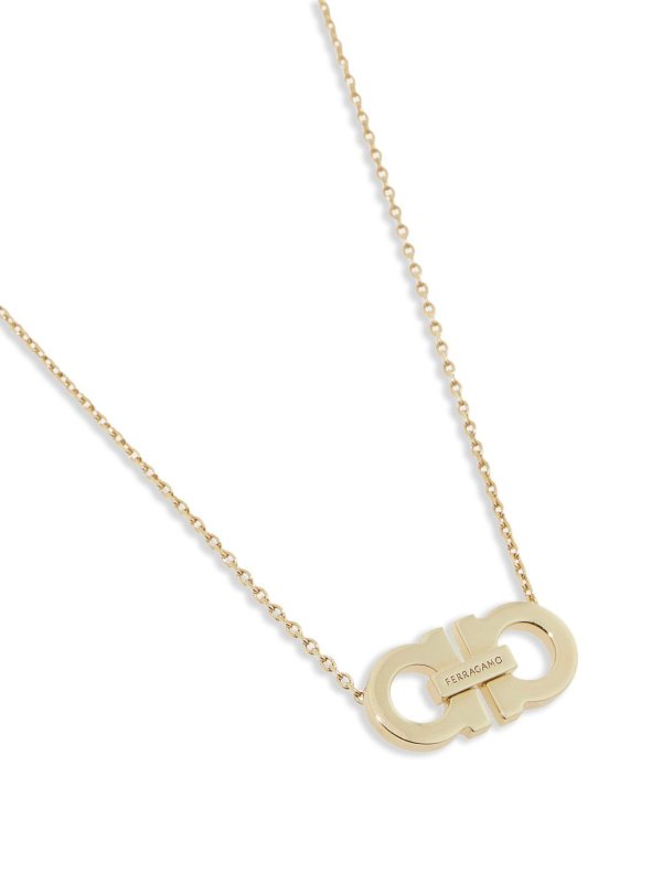 The Best Shops SALVATORE FERRAGAMO: Necklaces & Chokers - 2 Ganci Crystal Necklace