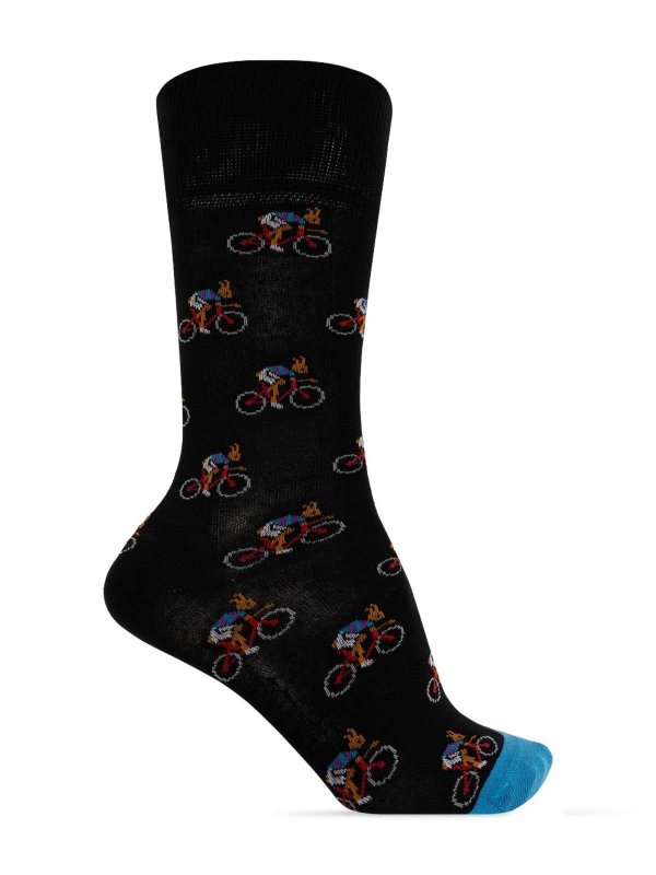 PAUL SMITH: calze online - Calzini stampati - 3 pacchetti