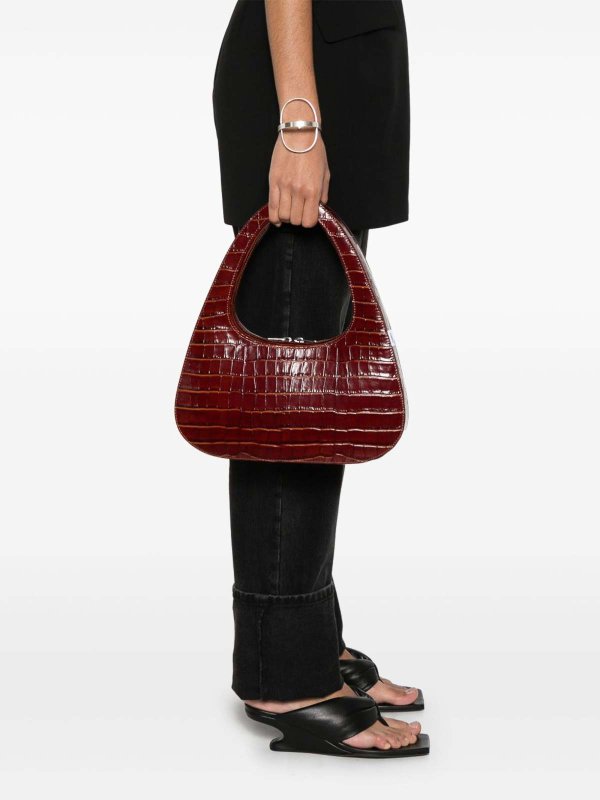 COPERNI buy online Swipe Baguette Leather Shoulder Bag