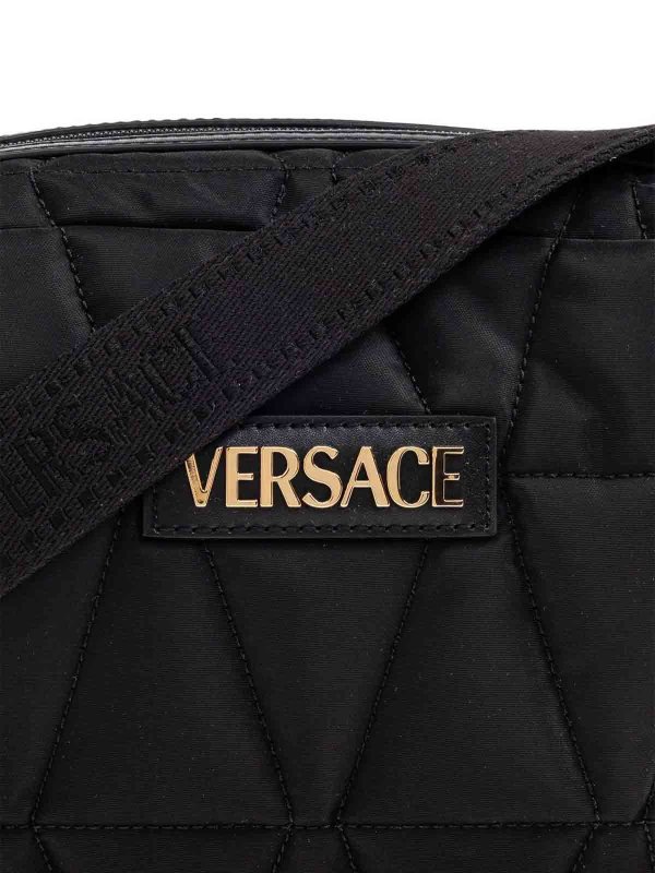 The Best Shops VERSACE: borse a tracolla - MITH NYLON Crossbody Bag