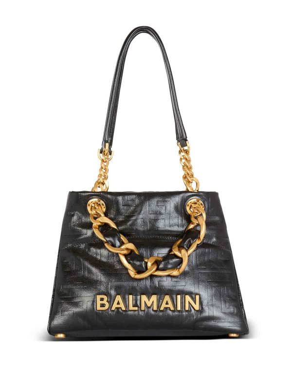 The Best Shops Balmain: totes bags - 1945 Small Tote