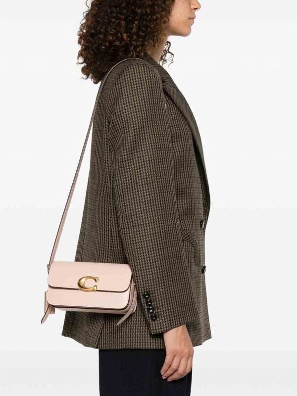 COACH: cross body bags online - Zoe Leather Shoulder Bag