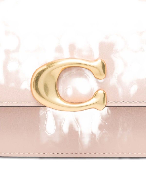 COACH buy online Zoe Leather Shoulder Bag