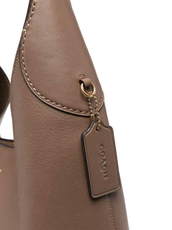 COACH buy online Brooklyn 39 Leather Hobo Bag