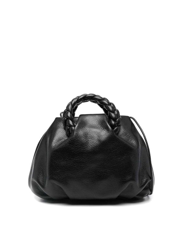 HEREU: totes bags - Bombon Small Leather Handbag