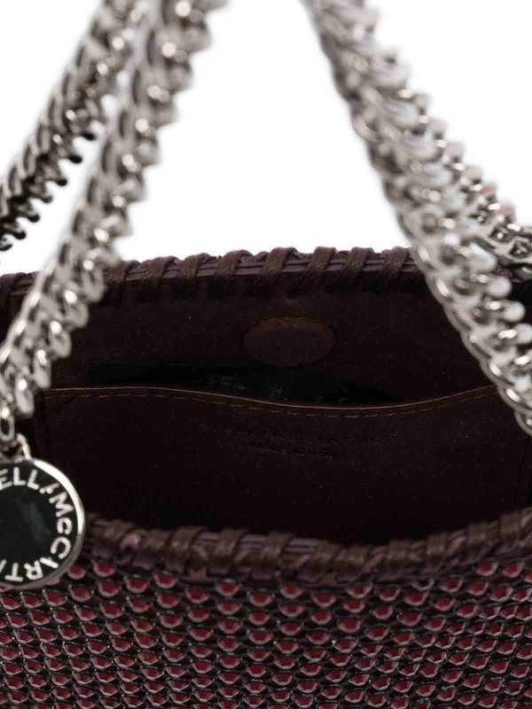 STELLA McCARTNEY: totes bags online - Falabella Crystal Mini Tote