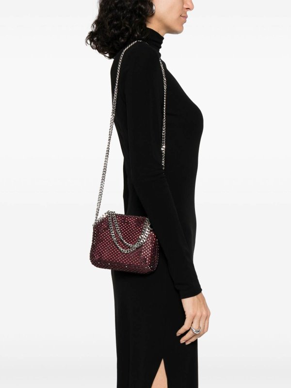 The Best Shops STELLA McCARTNEY: totes bags - Falabella Crystal Mini Tote