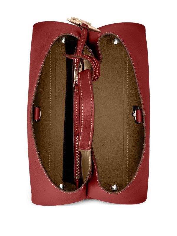 Micro Leather Shopping Bag shop online: TOD