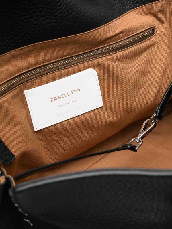 トートバッグ - 黒 shop online: ZANELLATO