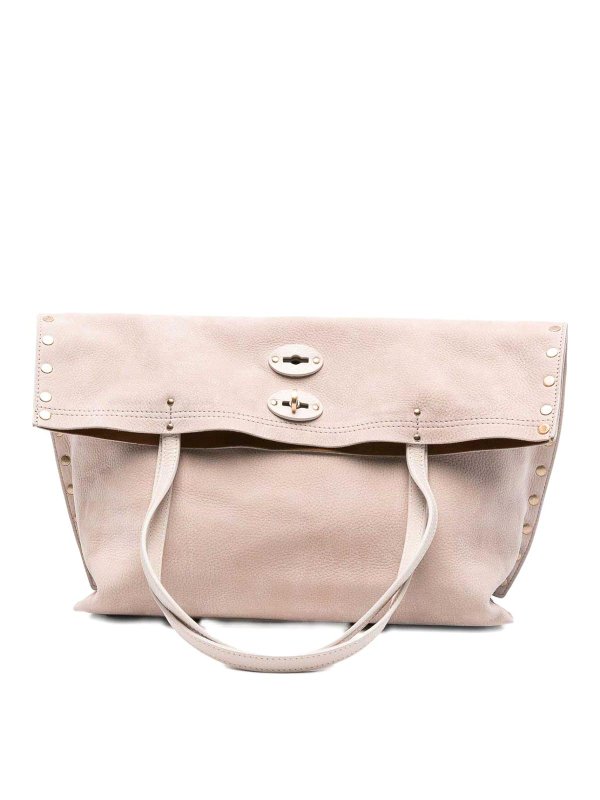 ZANELLATO: Handtaschen - Shopper - Beige