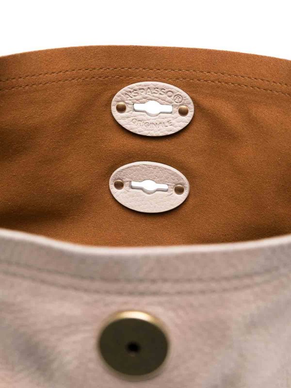 ZANELLATO: Handtaschen online - Shopper - Beige