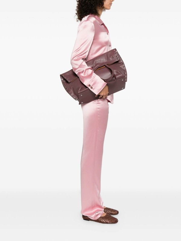 Aspasso Saeta Medium Leather Tote Bag shop online: ZANELLATO