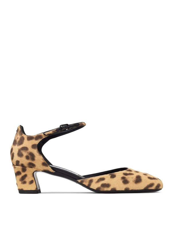 JIMMY CHOO: sandali - Pixie Leopard Pumps