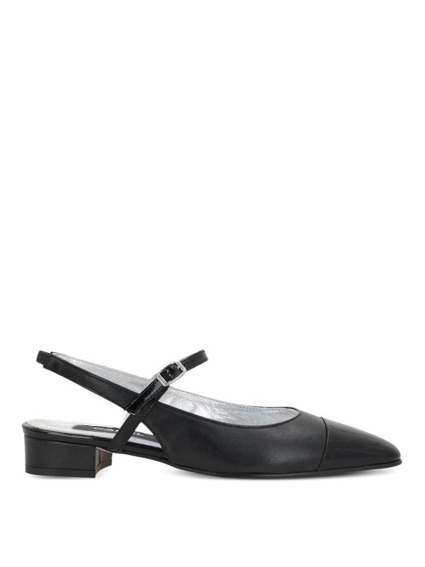 CAREL PARIS: flat shoes - Oceano Leather Slingback Ballets