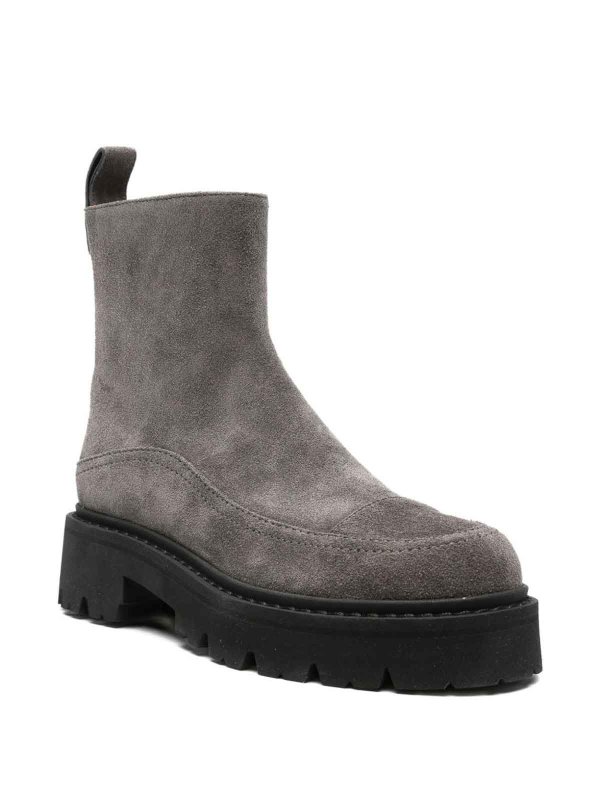 The Best Shops EMPORIO ARMANI: boots - Suede Leather Boots