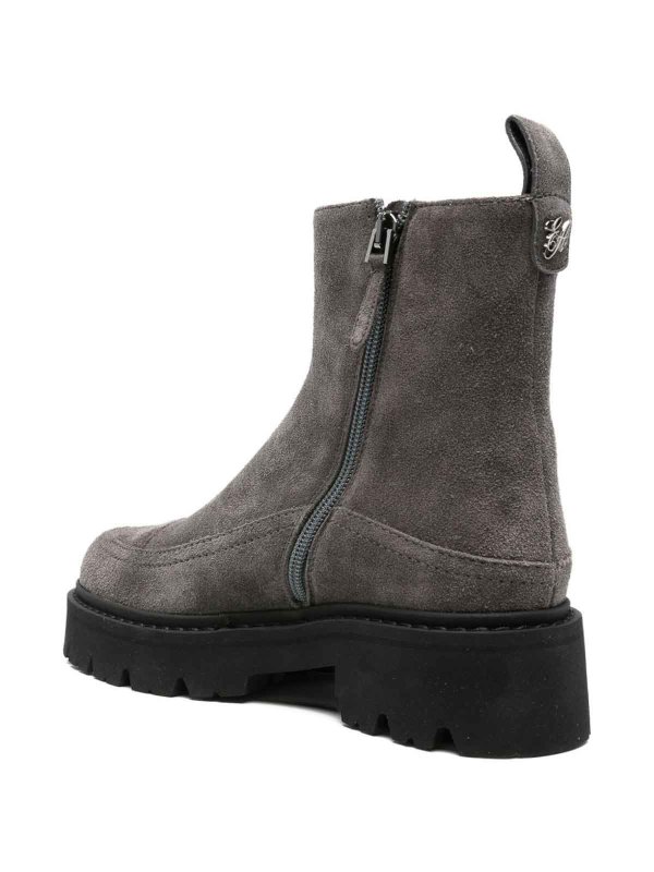 Suede Leather Boots shop online: EMPORIO ARMANI