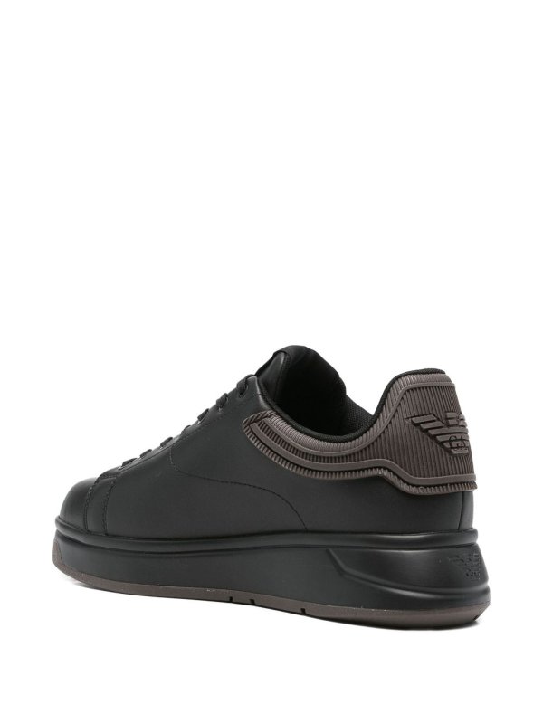 EMPORIO ARMANI: Chaussures de sport online - Baskets - Noir