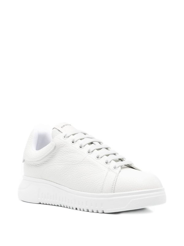 EMPORIO ARMANI: Chaussures de sport online - Baskets - Blanc