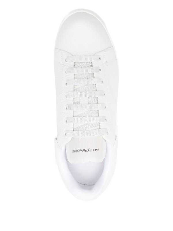 Baskets - Blanc shop online: EMPORIO ARMANI