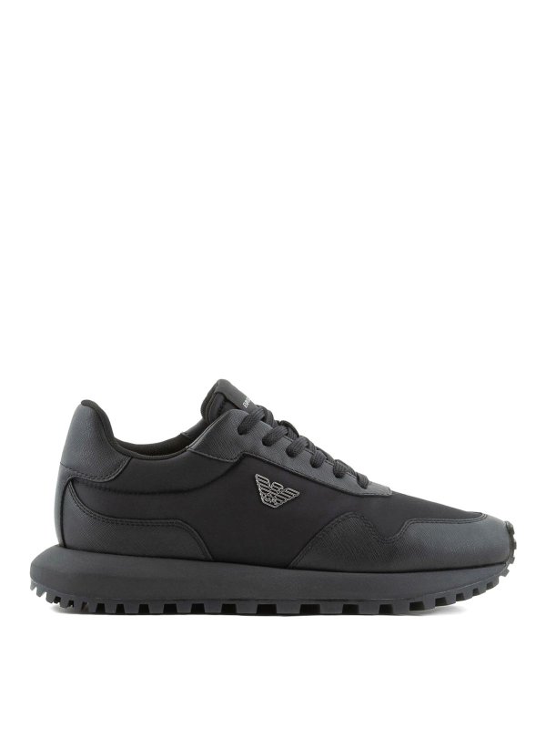 EMPORIO ARMANI: trainers - Logo Sneakers