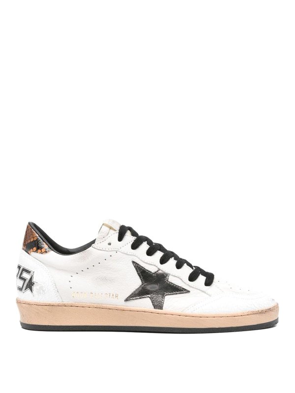 GOLDEN GOOSE: Chaussures de sport - Baskets - Marron
