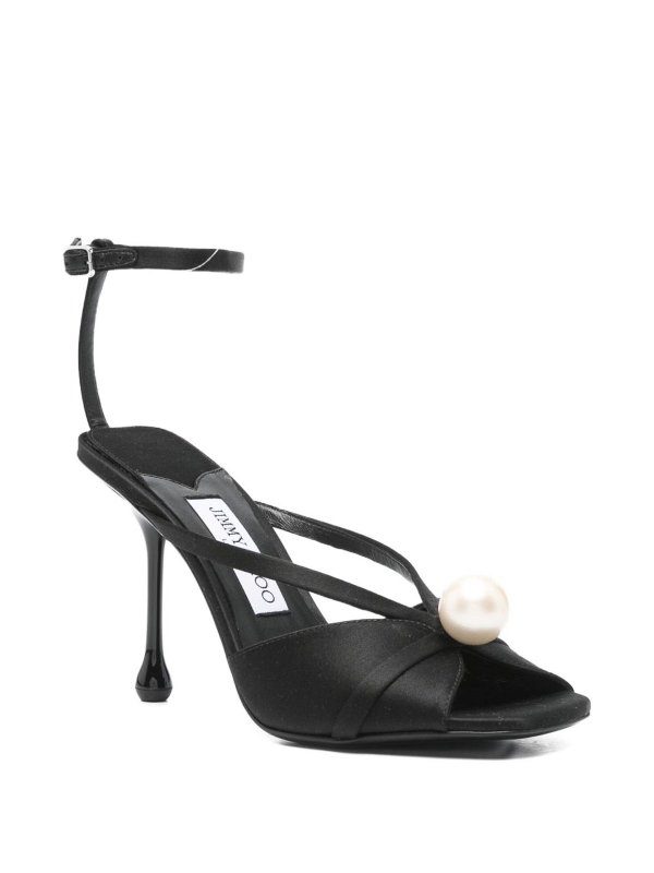 JIMMY CHOO: sandals online - Siva 95 Satin Sandals