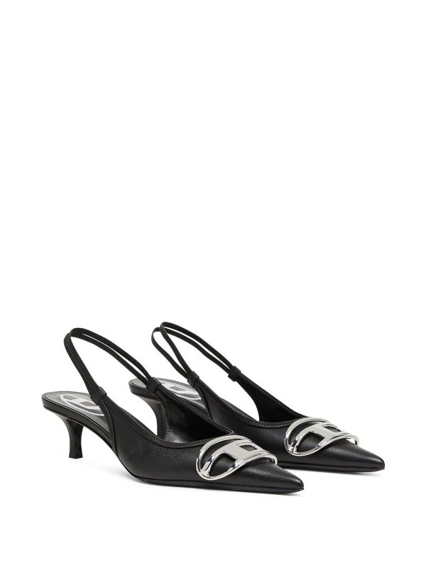 The Best Shops DIESEL: Venus Leather Slingback Pumps