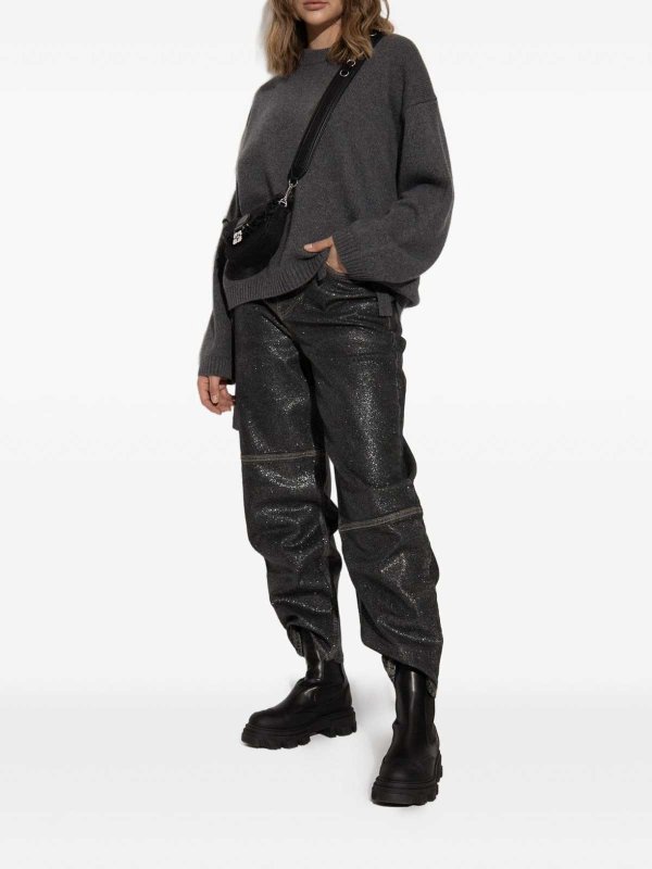 GANNI buy online ブーツ - 黒