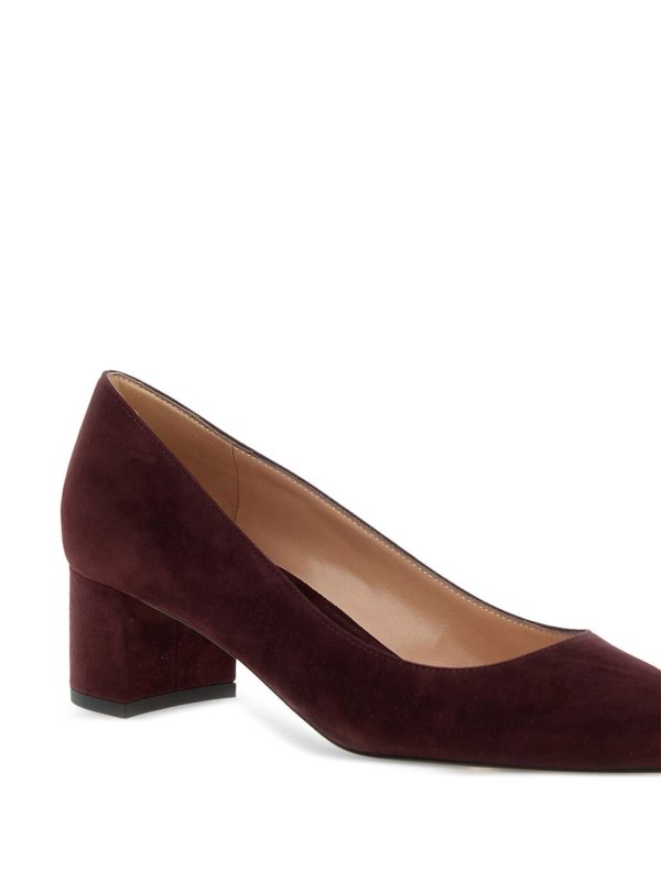 Gianvito Rossi: court shoes online - Piper Suede Leather Pumps