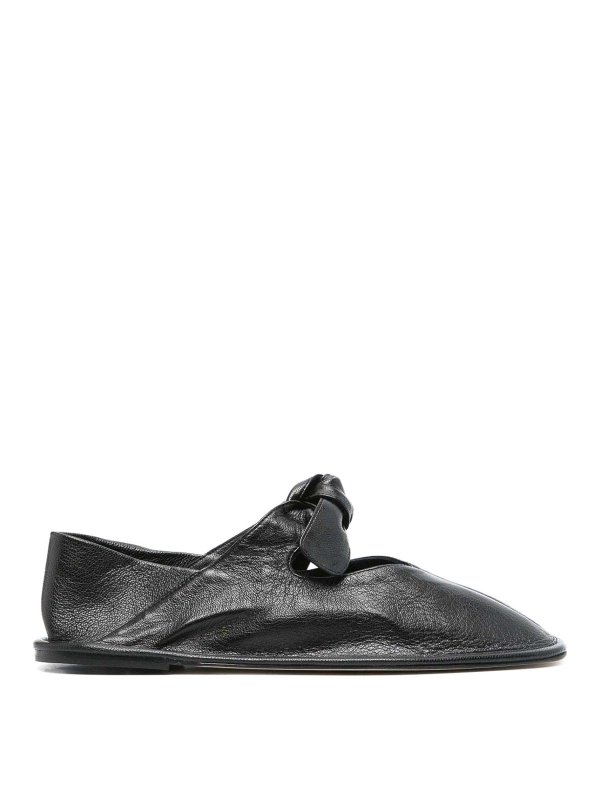 HEREU: flat shoes - Llasada Leather Ballets