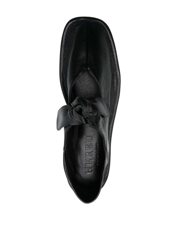 HEREU: flat shoes online - Llasada Leather Ballets