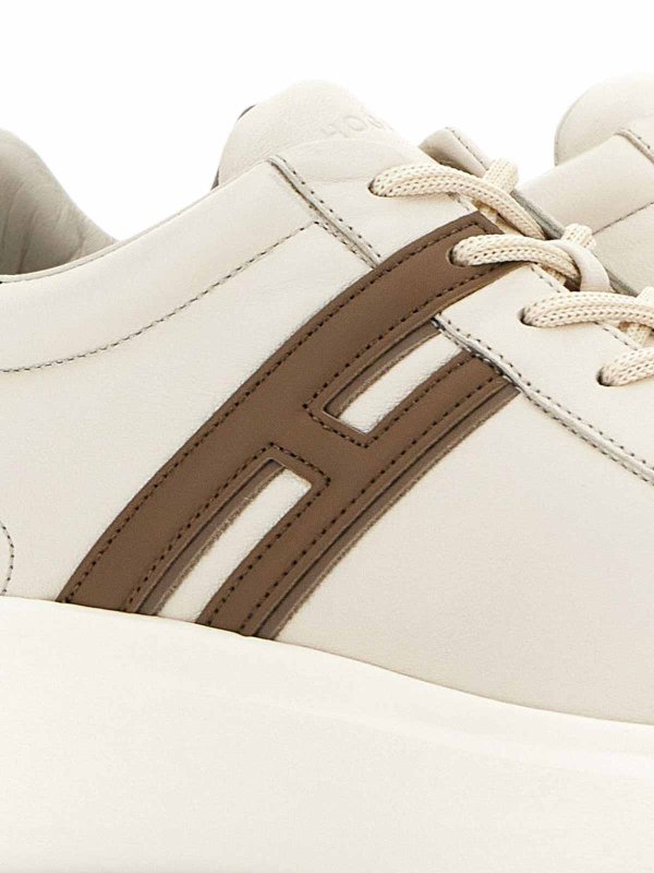 HOGAN: trainers online - H580 Leather Sneakers