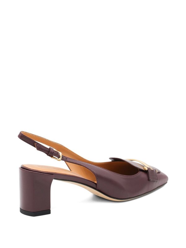 Leather Slingback Pumps shop online: TOD