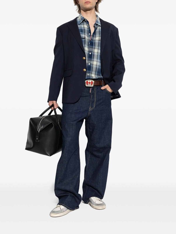 DSQUARED2: Jeans évasés online - Jean Bootcut - Délavé