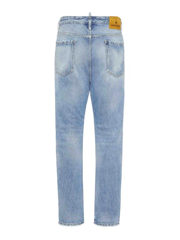 DSQUARED2: Jeans évasés online - Jean Bootcut - Délavé