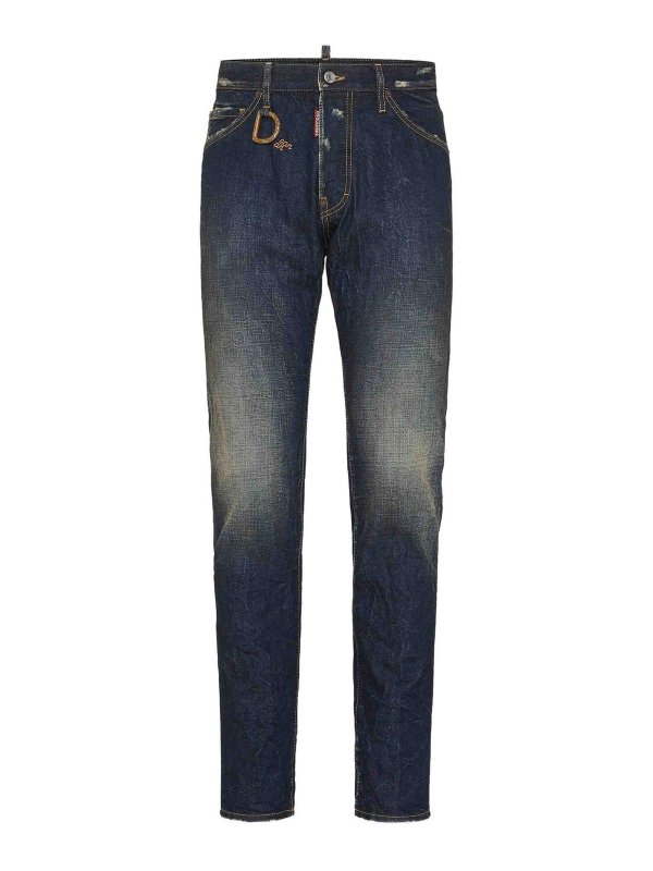 DSQUARED2: Jeans boot-cut - Jeans Boot-Cut - Lavado Medio