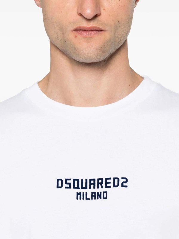 Camiseta - Blanco shop online: DSQUARED2