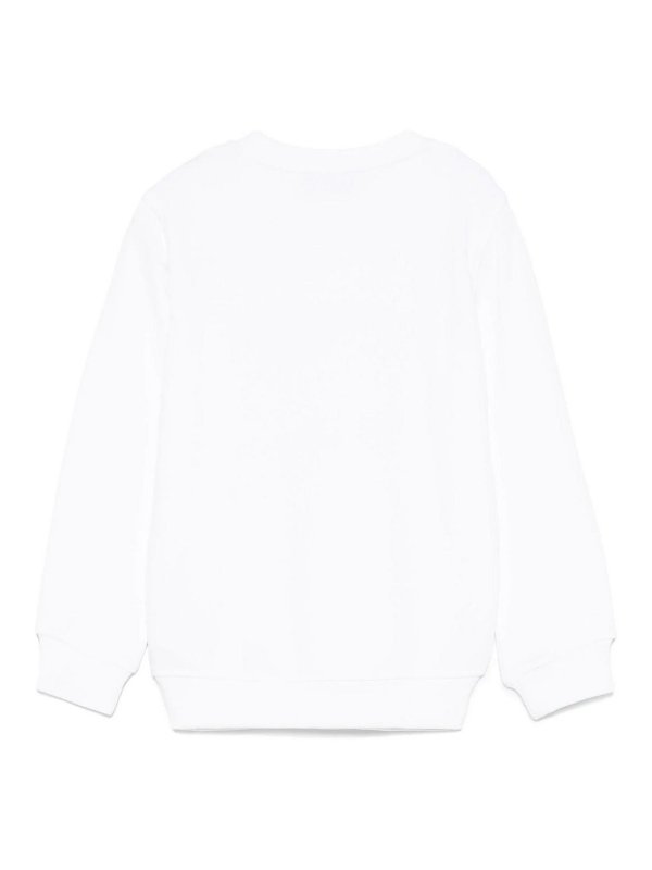 Moschino Kids: Sweatshirts und Pullover online - Sweatshirt - Weiß