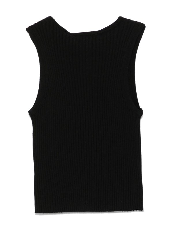 TWINSET: Tops y camisetas sin mangas online - Top - Negro