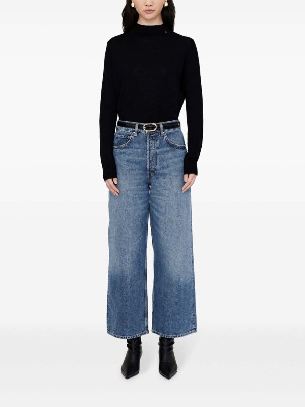 The Best Shops ANINE BING: straight leg jeans - Rick jeans