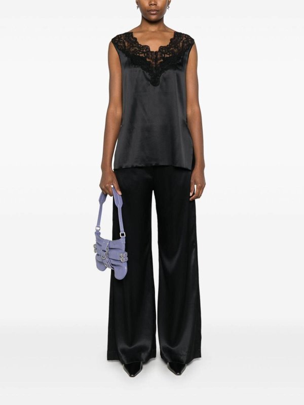 ERMANNO SCERVINO: Pantalons casual online - Pantalons Décontractés - Noir