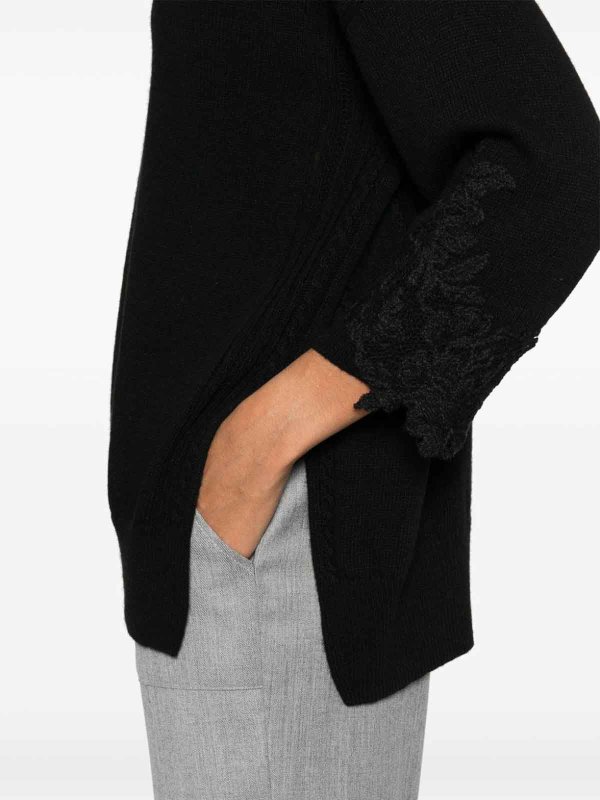 ERMANNO SCERVINO: maglia collo a barchetta online - Maglia