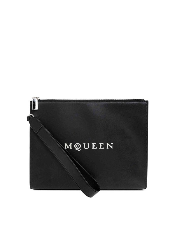 ALEXANDER MCQUEEN: Clutches - Clutch - Schwarz