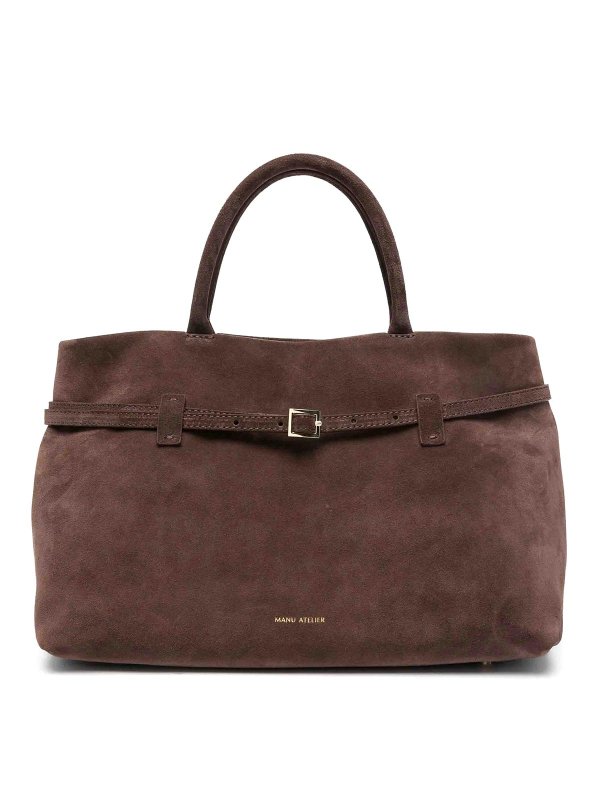 MANU ATELIER: Bolsas bandoleras - Bolsa Bandolera - Marrón