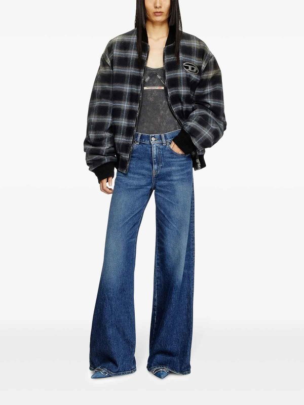 DIESEL: jeans bootcut online - 1978 jeans svasato d-aste