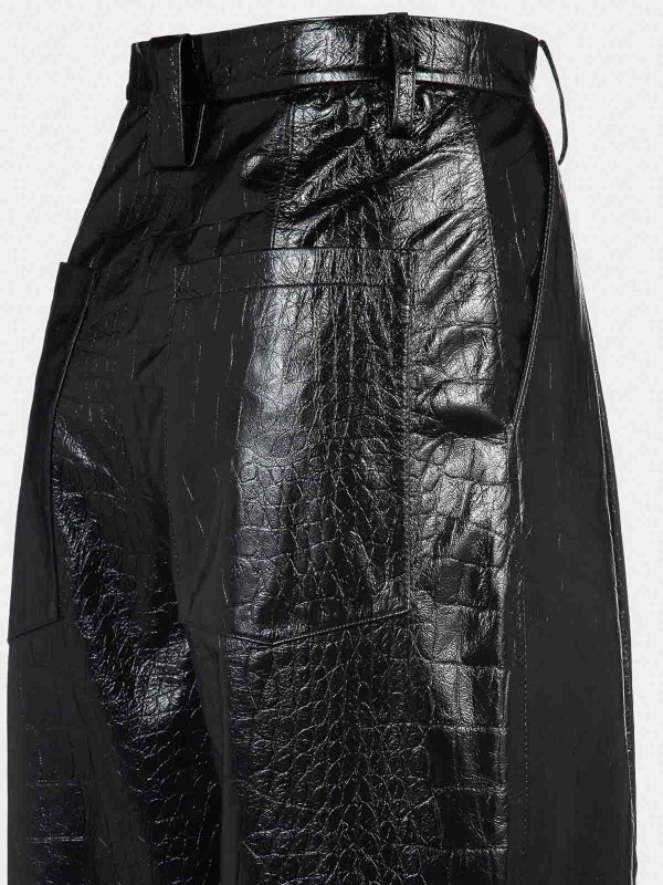 REMAIN Birger Christensen buy online Pantalons En Cuir - Noir