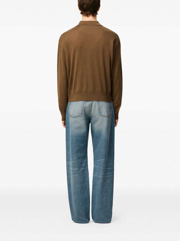 Ami De Coeur Polo Shirt shop online: AMI PARIS