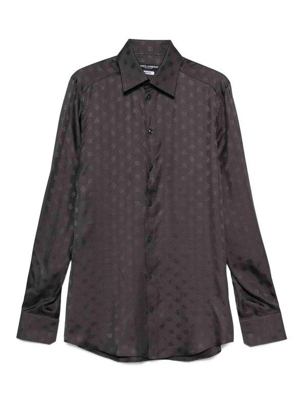 DOLCE & GABBANA: camicie - Camicia DG-logo Martini