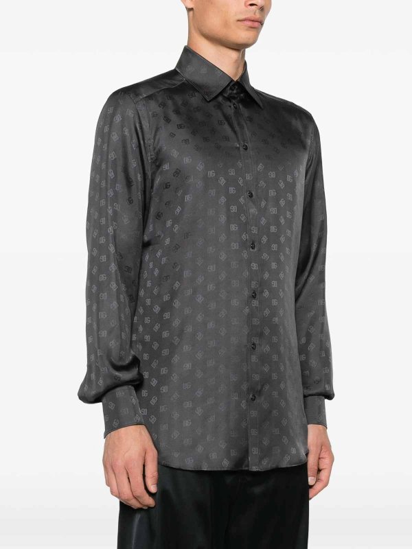 The Best Shops DOLCE & GABBANA: camicie - Camicia DG-logo Martini