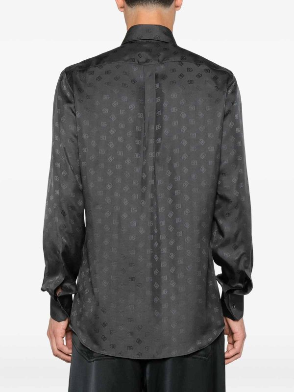 Camicia DG-logo Martini shop online: DOLCE & GABBANA